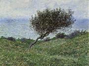 Claude Monet On the Coast at Trouville painting